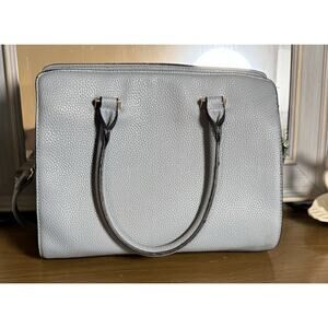 Lily & Ivy Light Blue Purse, 3 Compartments, Adjustable Strap And Handles